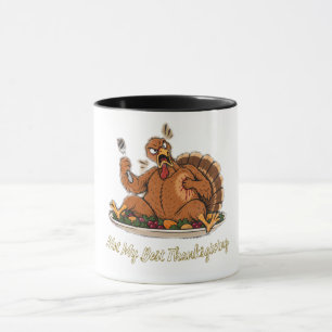 Nicht mein bestes Thanksgiving Lustiger Truthahn K Tasse