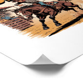 Nicht mein erster Rodeo-Western Poster (Ecke)