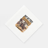 Nicht mein erster Rodeo-Western Serviette (Ecke)
