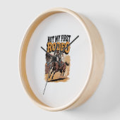 Nicht mein erster Rodeo-Western Uhr (Winkel)