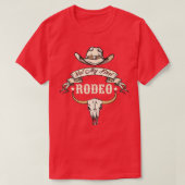 Nicht mein erstes Rodeo Bull Skull Western Life Co T-Shirt (Design vorne)