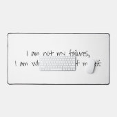 Nicht mein Fehlverhalten Schreibtischunterlage (Tastatur & Maus)