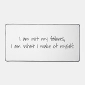 Nicht mein Fehlverhalten Schreibtischunterlage (Vorderseite)