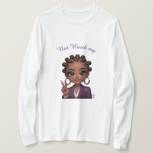 Nicht mein Frieden wert T-Shirt (Design vorne)