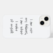 Nicht mein iPhone-Fall mit Fehlern Case-Mate iPhone Hülle (Rückseite (Horizontal))