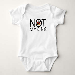 Nicht mein König Baby Strampler
