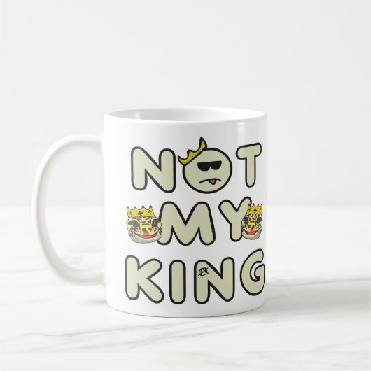 Nicht mein König Kaffeetasse (Links)