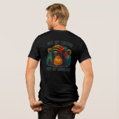 NICHT MEIN MONKEYS Tri-Blend SHIRT (Rückseite voll)