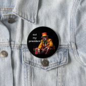 nicht mein Präsident Button (Beispiel)