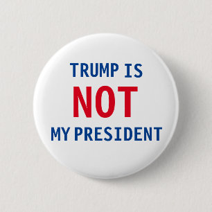 Nicht mein Präsident Button