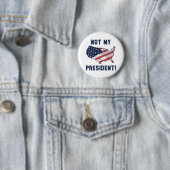 Nicht mein Präsident Button (Beispiel)