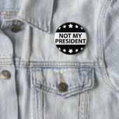 Nicht mein Präsident Button (Beispiel)