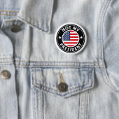 Nicht mein Präsident Button (Beispiel)