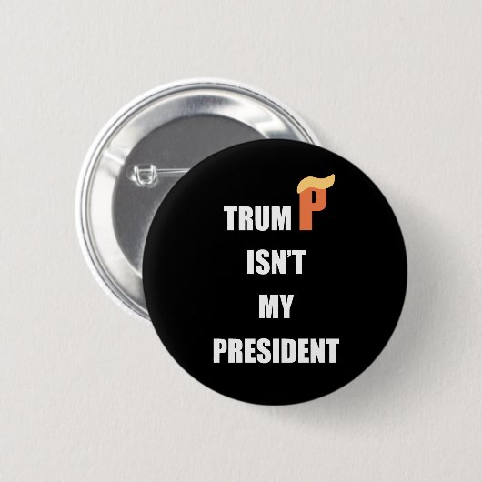 Nicht mein Präsident Button (Vorne & Hinten)