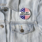 Nicht mein Präsident Button (Beispiel)