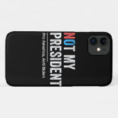 Nicht mein Präsident Case-Mate iPhone Hülle (Rückseite (Horizontal))