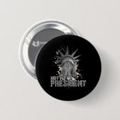 Nicht mein Präsident _ Freiheitsstatue _ gegen Tru Button (Vorne & Hinten)