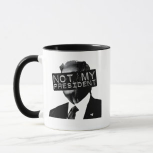 Nicht mein Präsident gegen Trump Invasion Liberale Tasse