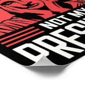 Nicht mein Präsident impeach Trump widersteht Anti Poster (Ecke)