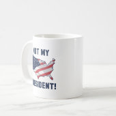 Nicht mein Präsident Kaffeetasse (Vorderseite Links)