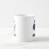 Nicht mein Präsident Kaffeetasse (Mittel)