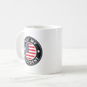 Nicht mein Präsident Kaffeetasse (Vorderseite Links)