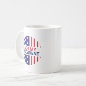 Nicht mein Präsident Kaffeetasse (Vorderseite Links)