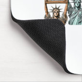 Nicht mein Präsident, nicht meine Stimme, nicht me Mousepad (Ecke)