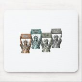 Nicht mein Präsident, nicht meine Stimme, nicht me Mousepad (Vorne)