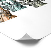 Nicht mein Präsident, nicht meine Stimme, nicht me Poster (Ecke)