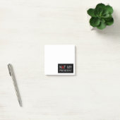 Nicht mein Präsident Post-it Klebezettel (Büro)