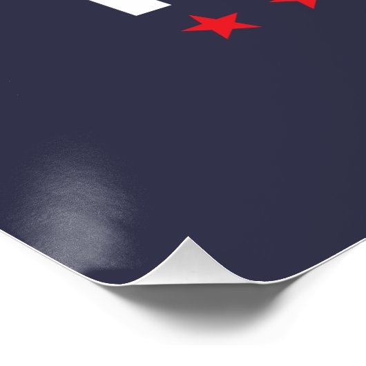 Nicht mein Präsident Poster (Ecke)