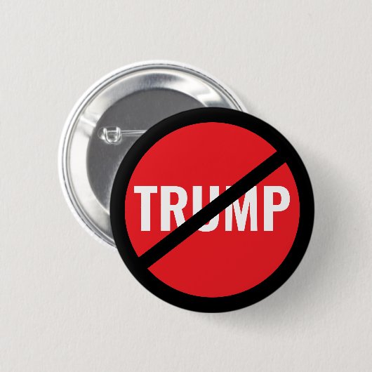 Nicht mein Präsident - Protest gegen Trump Button (Vorne & Hinten)