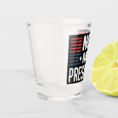 Nicht mein Präsident Schnapsglas (Links)