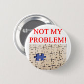 nicht mein Problem! Button (Vorne & Hinten)
