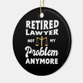 Nicht mein Problem ist, die Anwälte zu entlasten Keramik Ornament (Links)