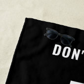 Nicht mein Problem löste die komische Rentenversic Strandtuch (Beispiel)