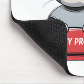 Nicht mein Problem Mousepad (Ecke)