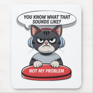 Nicht mein Problem Mousepad