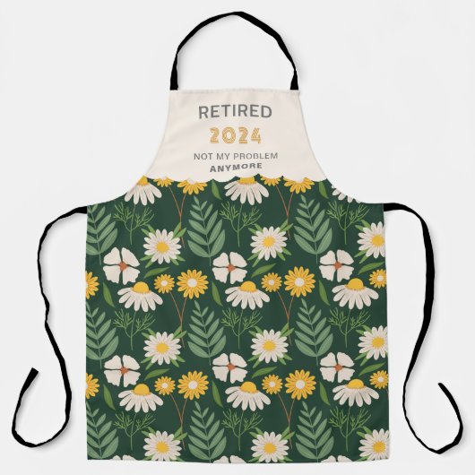 Nicht mein Problem noch lustiges Geschenk für die Schürze (Vorderseite)