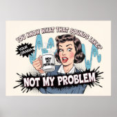 Nicht mein Problem Poster (Vorne)