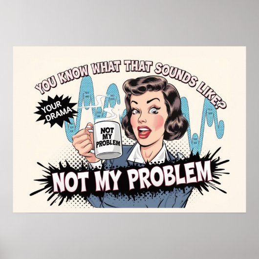 Nicht mein Problem Poster (Vorne)