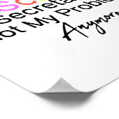 Nicht mein Problem, sondern der Schulsekretär Poster (Ecke)