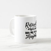 Nicht mein Problem, sondern ein ermüdeter Optiker Kaffeetasse (Vorderseite Links)