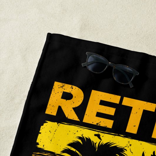 Nicht mein Problem, sondern noch tropischer Sonnen Strandtuch (Beispiel)