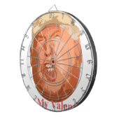 nicht mein Valentinstag Dartscheibe (Vorderseite rechts)