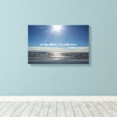 nicht mein Wille, sondern dein Wille getan werden Leinwanddruck (Insitu (Holzboden))