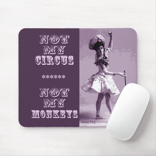 Nicht mein Zirkus Mousepad (Mit Mouse)