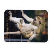 Nicht mein Zirkus, nicht mein Affenmagnet Magnet (Horizontal)