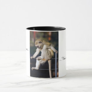 Nicht mein Zirkus, nicht meine Affe-Tasse Tasse